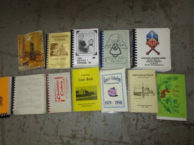 lot 82 image: Many Church Cookbooks