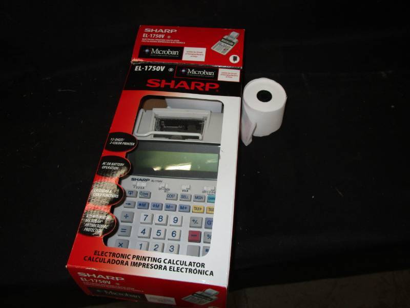 lot 101 image: Electronic Printing Calculator