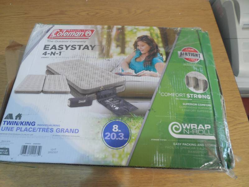 lot 15 image: Coleman 4 N 1 Quickbed Inflatable Airbed