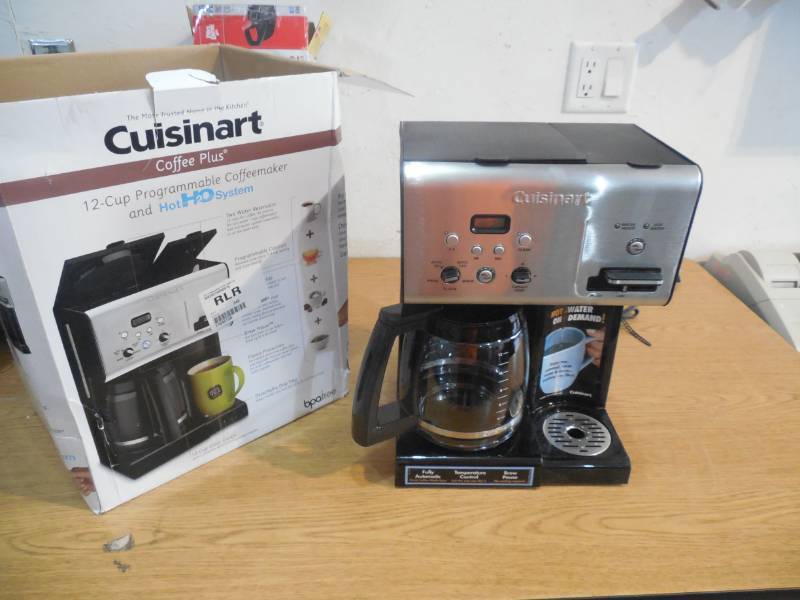 lot 28 image: Cuisinart 12-Cup Programmable Coffeemaker with Hot Water System