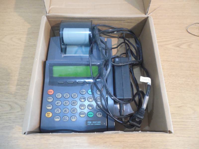 lot 96 image: NURIT 2085 POS CREDIT CARD MACHINE