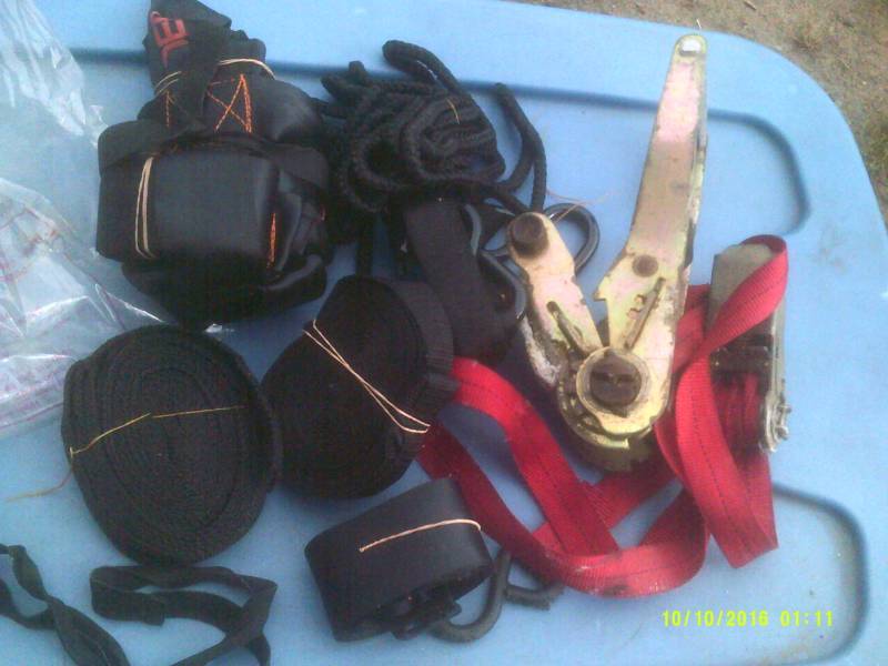 RATCHET STRAPS AND JUST STRAPS