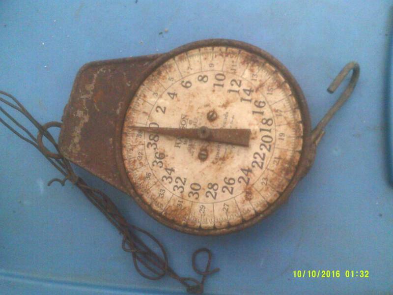 ANTIQUE HANSON MODEL 40 SCALE