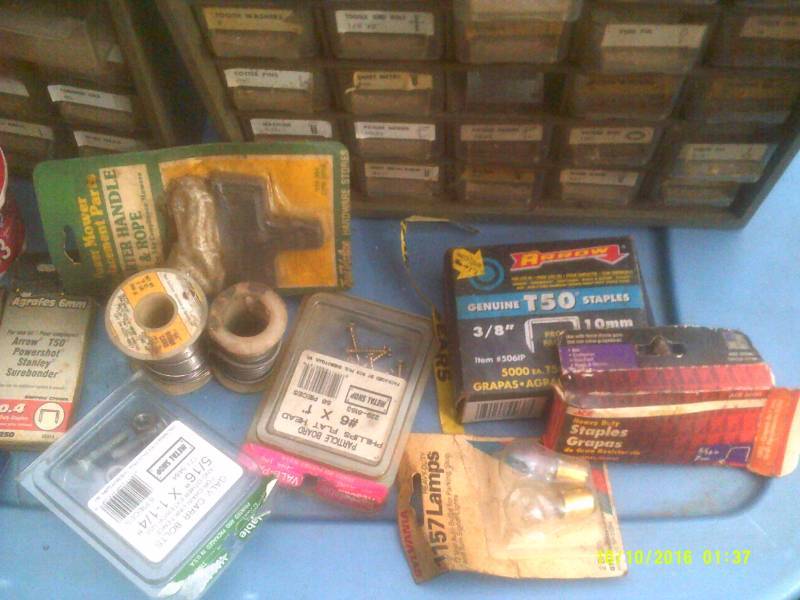 SMALL PARTS LOTS OF NEW ITEMS