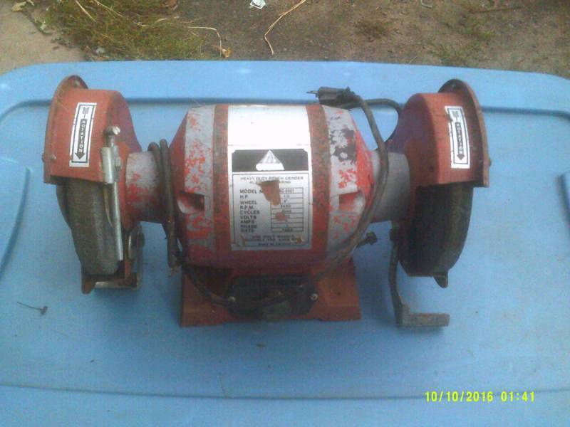 HEAVY DUTY BENCH GRINDER