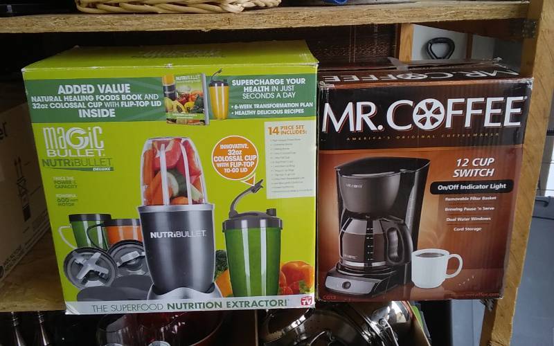 Nutri Bullet, Mr Coffee (Bother Appear To Be NewLike New)
