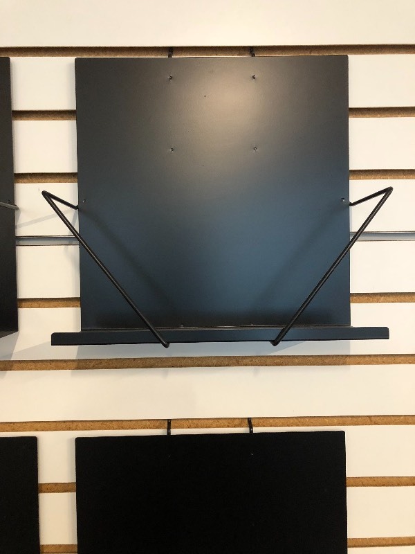 Lot of 8 - LP Racks - Slatwall  Pegboard LP Storage
