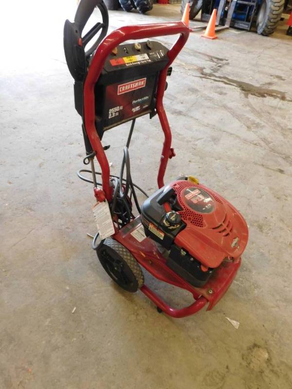 lot 26 image: Craftsman Gas Powered Pressure Washer
