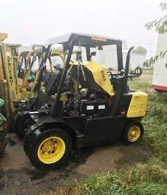 lot 13A image: 2004 7000lb Daewoo Forklift