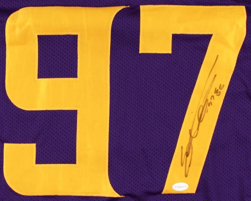 lot 5 image: Everson Griffen Signed Special Edition Color Rush Jersey (TSA COA)