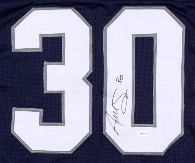 lot 11 image: Andrew Sendejo Signed College Rice Owls Jersey (TSE COA)
