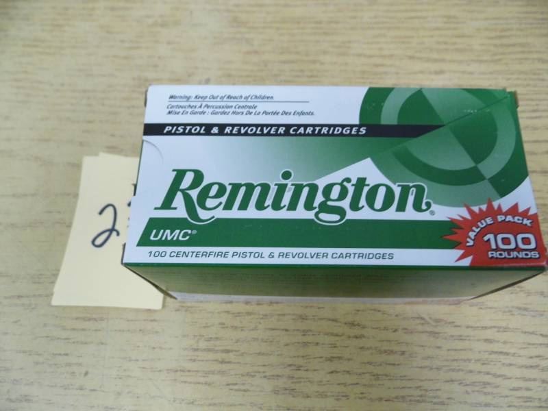 lot 23 image: Remington 9mm Luger Ammo