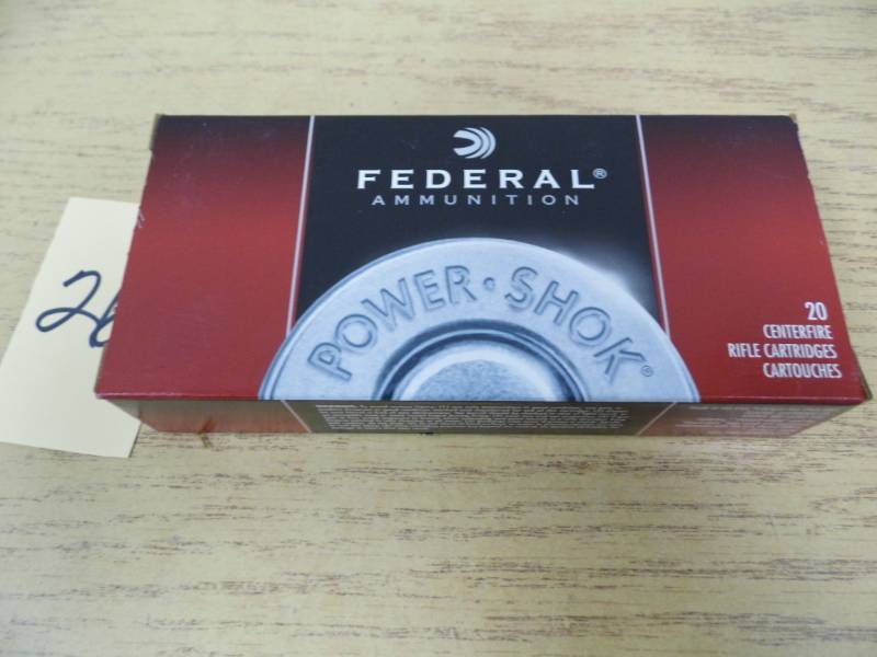 lot 26 image: Federal 3030 Win Ammo