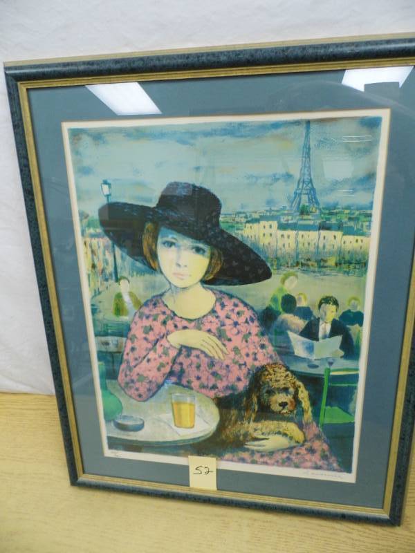 lot 52 image: Paris La Tour Eiffel 1986