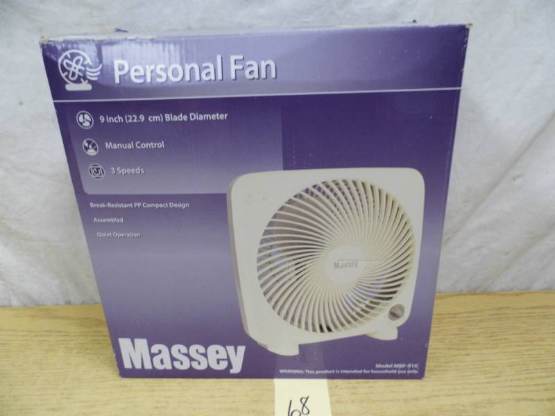 lot 68 image: Massey Personal Fan