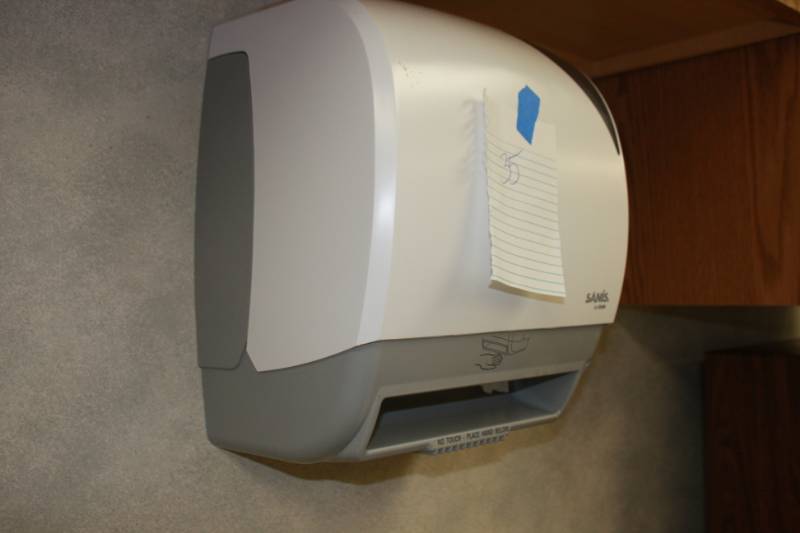 Hands Free Towel Dispenser Kitchen