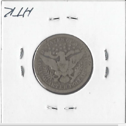 1895 Barber Quarter