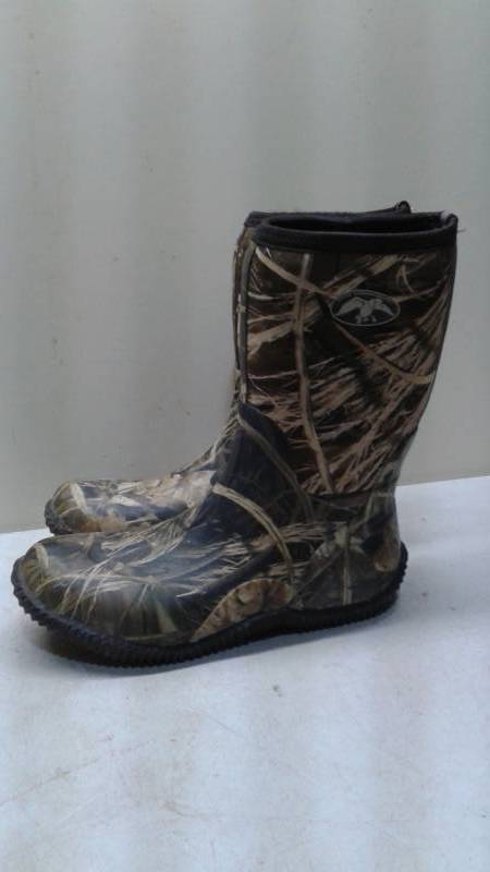 lot 51 image: Duck Commander Hunting Boots, Very Good Condition, Size Mens 11,