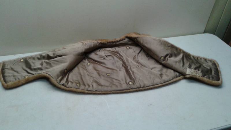 lot 65 image: Vintage Emba Autumn Haze Brown Mink Fur Shaw