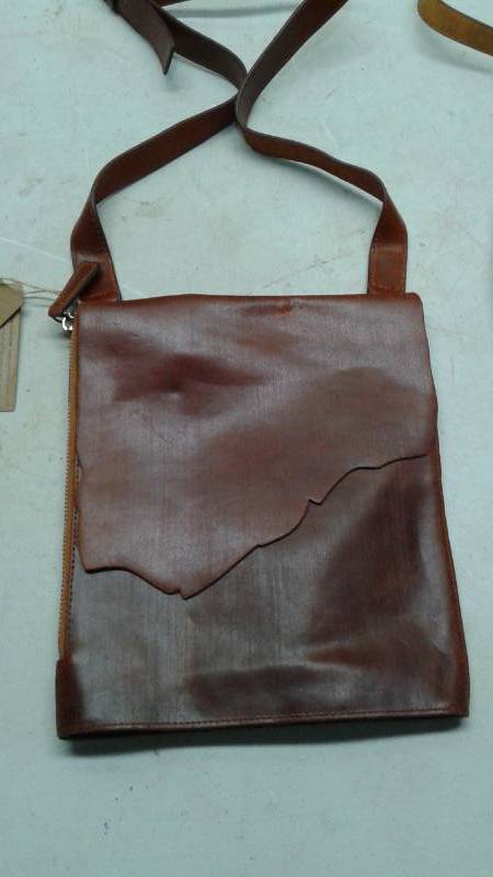 lot 68 image: Two New Leather Handbag Satchels
