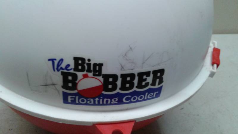 lot 77 image: Big Bobber Floating Cooler, Used, Some Wear