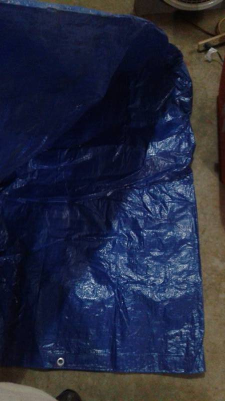 lot 81 image: Lot Of Four Tarps, Good Condition, Different Sizes