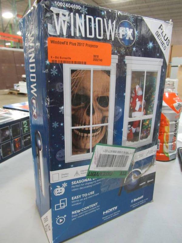 lot 43 image: WindowFX Plus 2017 Projector Open Box Return - In nice working condition.