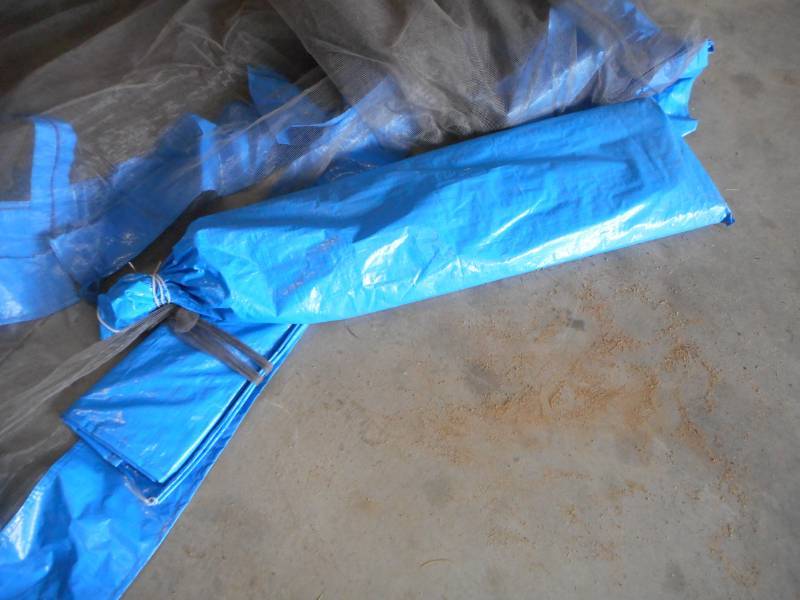 Screened In Shelter and EZ Up Shelter