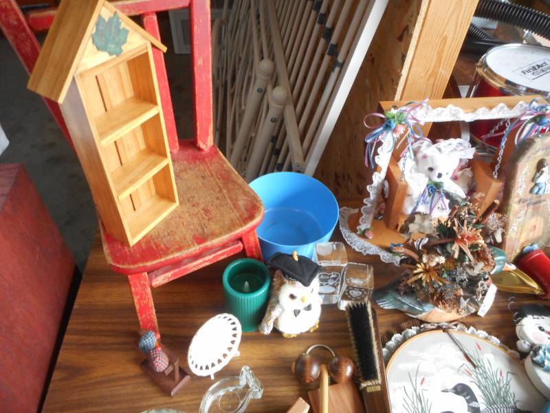 Assorted Household Items and Seasonal Decor