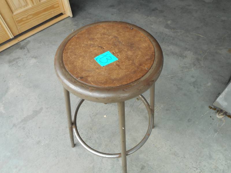 Metal Shop Stool
