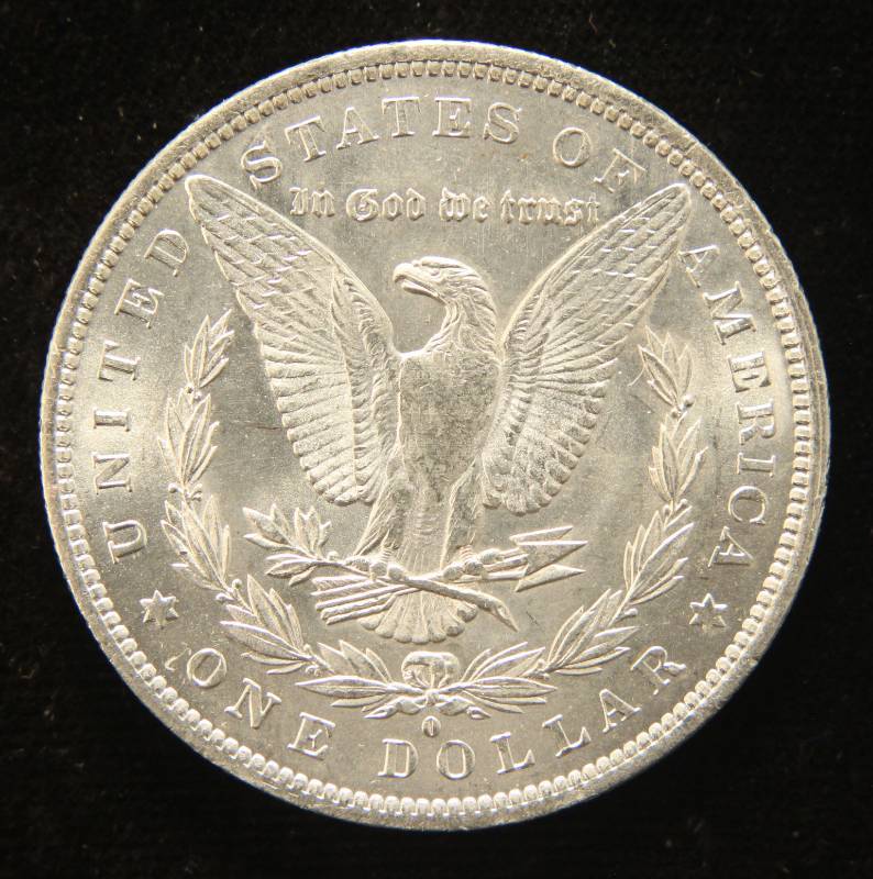 lot 23 image: 1884-O MORGAN SILVER DOLLAR