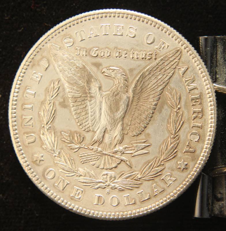 lot 74 image: 1878-S MORGAN SILVER DOLLAR SHARP COIN