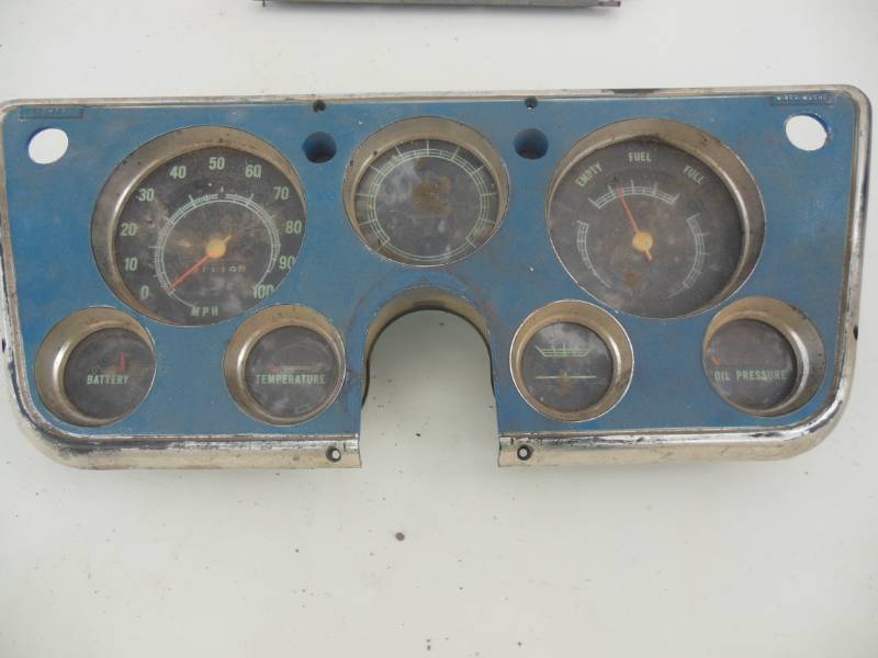 1971 Chevy guage assembly, fits 67...