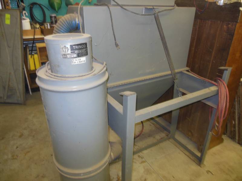 Trinco Sandblast Cabinet Complete W Automotive And Shop