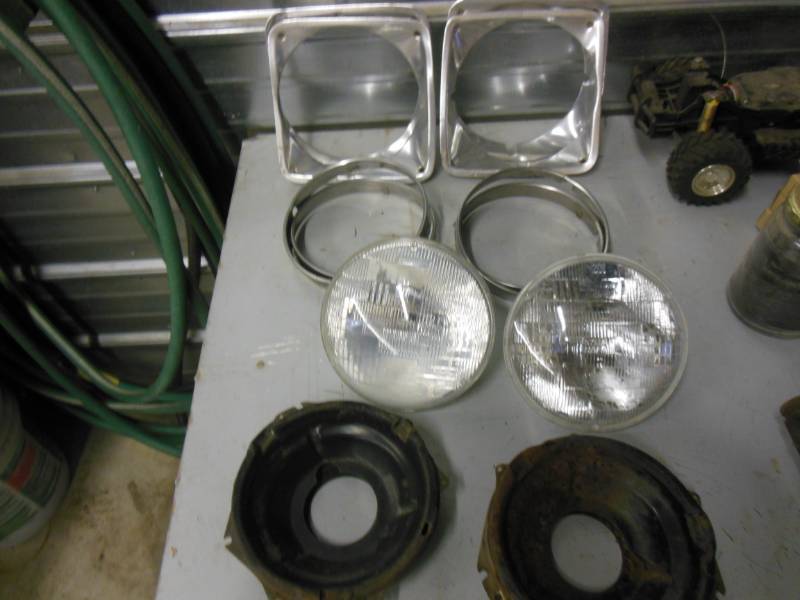 1 Pair headlamps, 2 pair of rest.  ...