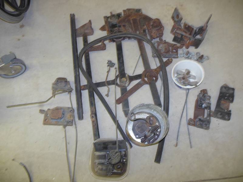 Door latches, operators, slides, hi...