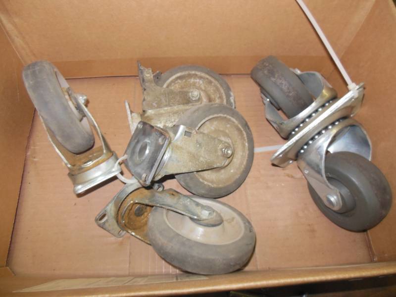 Casters, set of 4 - 5, set of 2 - ...