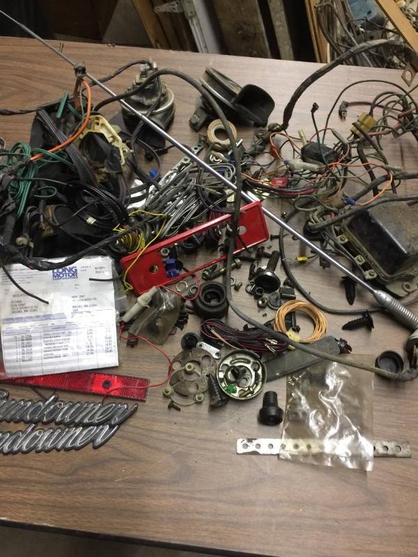 Assorted electrical, part of wiring...