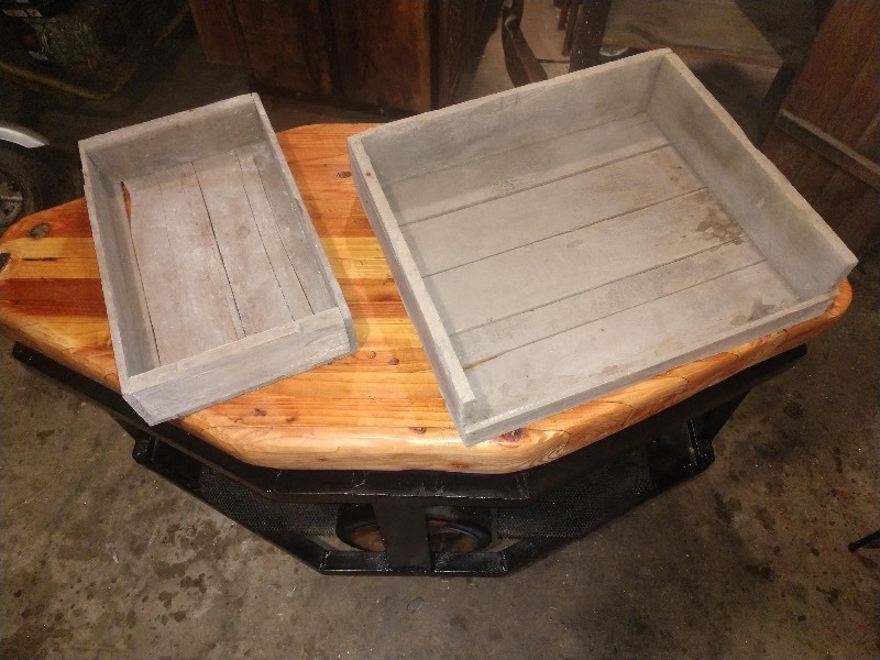 Two Wood Crates