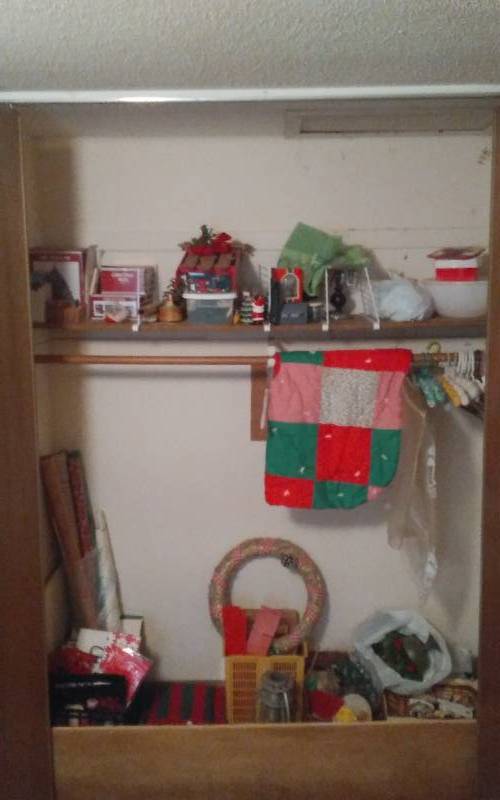 lot 26 image: Closet Full Of Christmas Bring Boxes