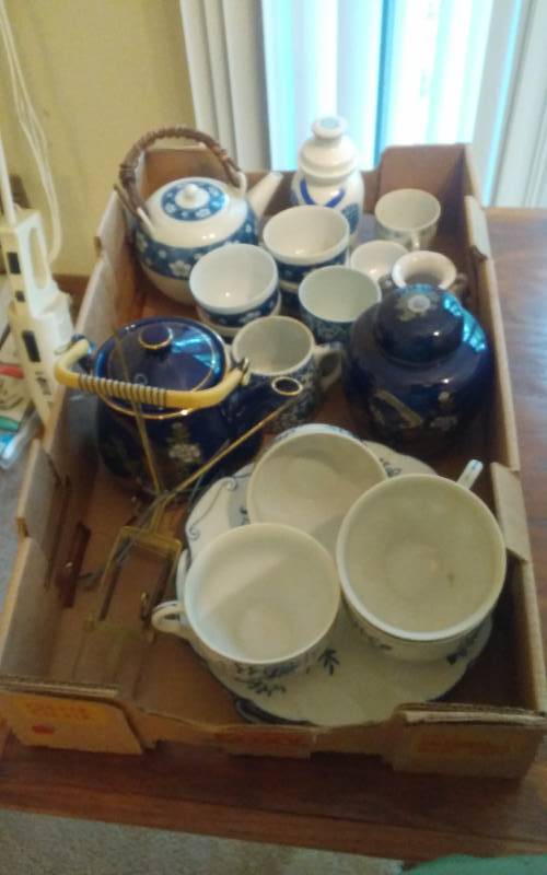 lot 31 image: Lot Of Asian Tea Sets & Related