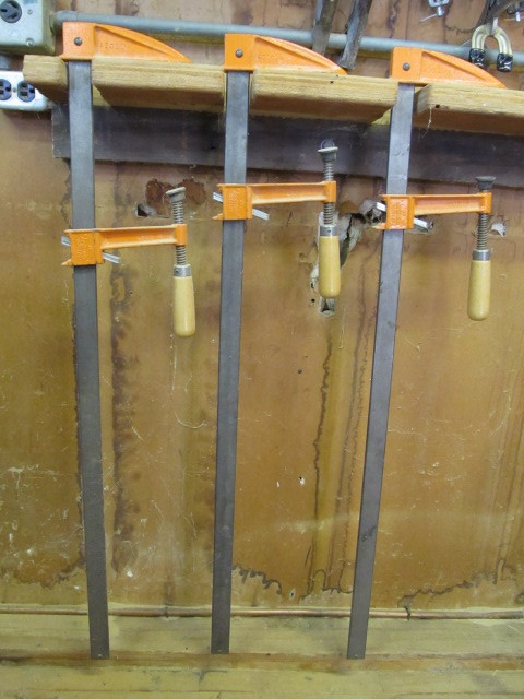 lot 96 image: 3 JORGENSEN 36 Sliding Bar Clamps