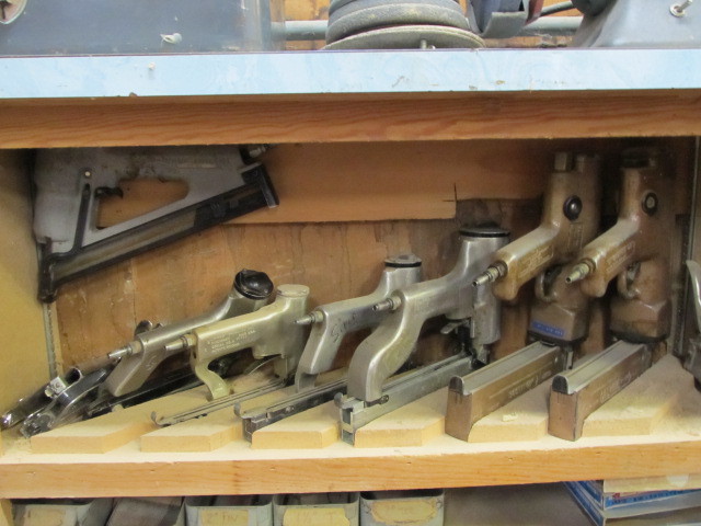 lot 106 image: Group of Pneumatic Nail Guns