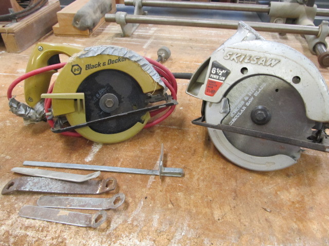 lot 23 image: Pair of Circular Saws