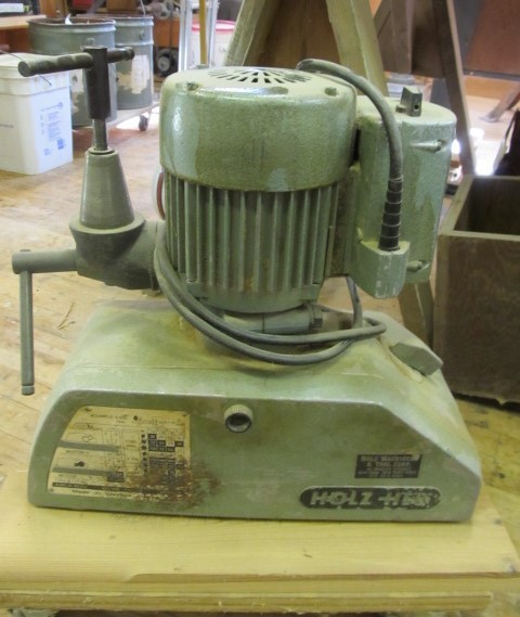 lot 41 image: HOLZHER ET-117 Power Feed MachineStock Feeders