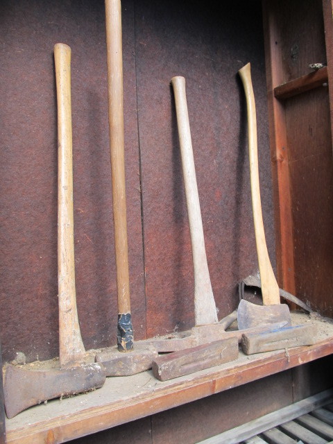 lot 48 image: VintageAntique Axes & Ax Heads