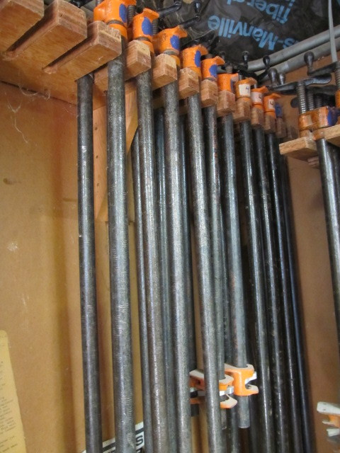 lot 49 image: Lot of 20 Heavy Duty Jorgensen Pony etc Pipe Clamps