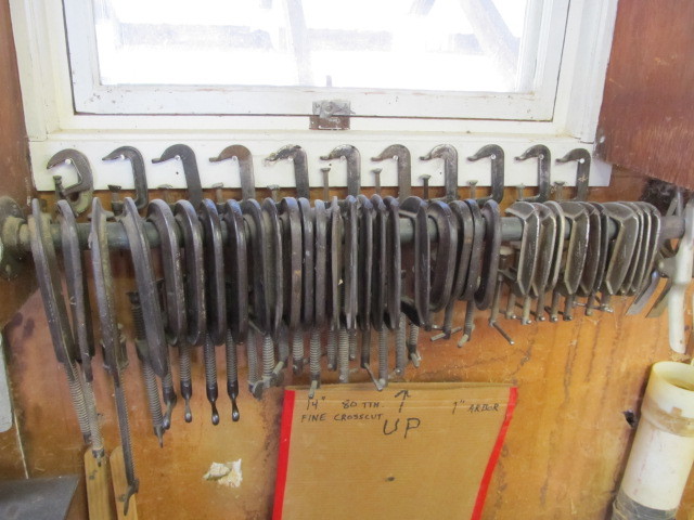 lot 53 image: HUGE Lot of VintageAntique C Clamps