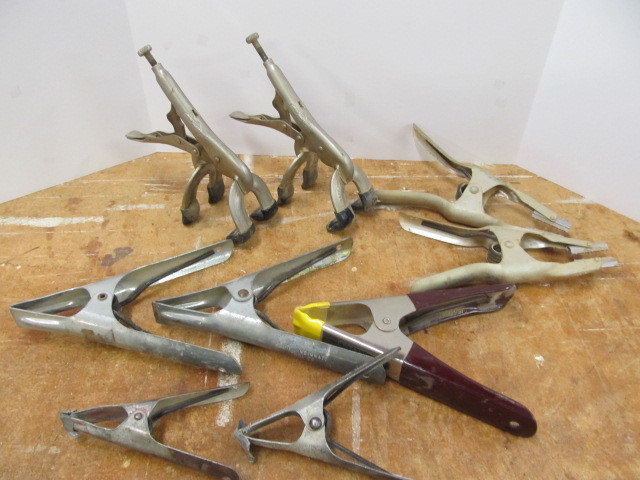 lot 56 image: Group of Assorted Clamps