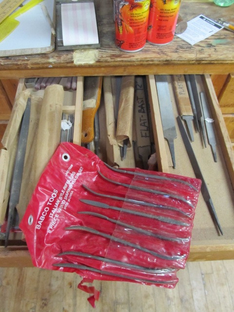 lot 64 image: Nice LARGE Lot of Assorted Woodworking Files Rifflers etc